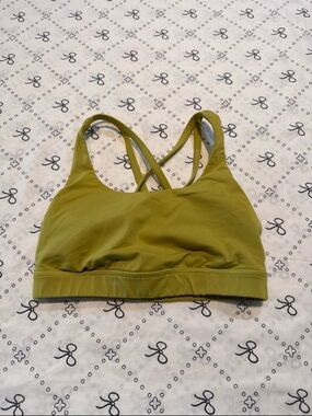 Lululemon Green athletic sports bra size 4